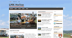 Desktop Screenshot of lmkhorice.cz